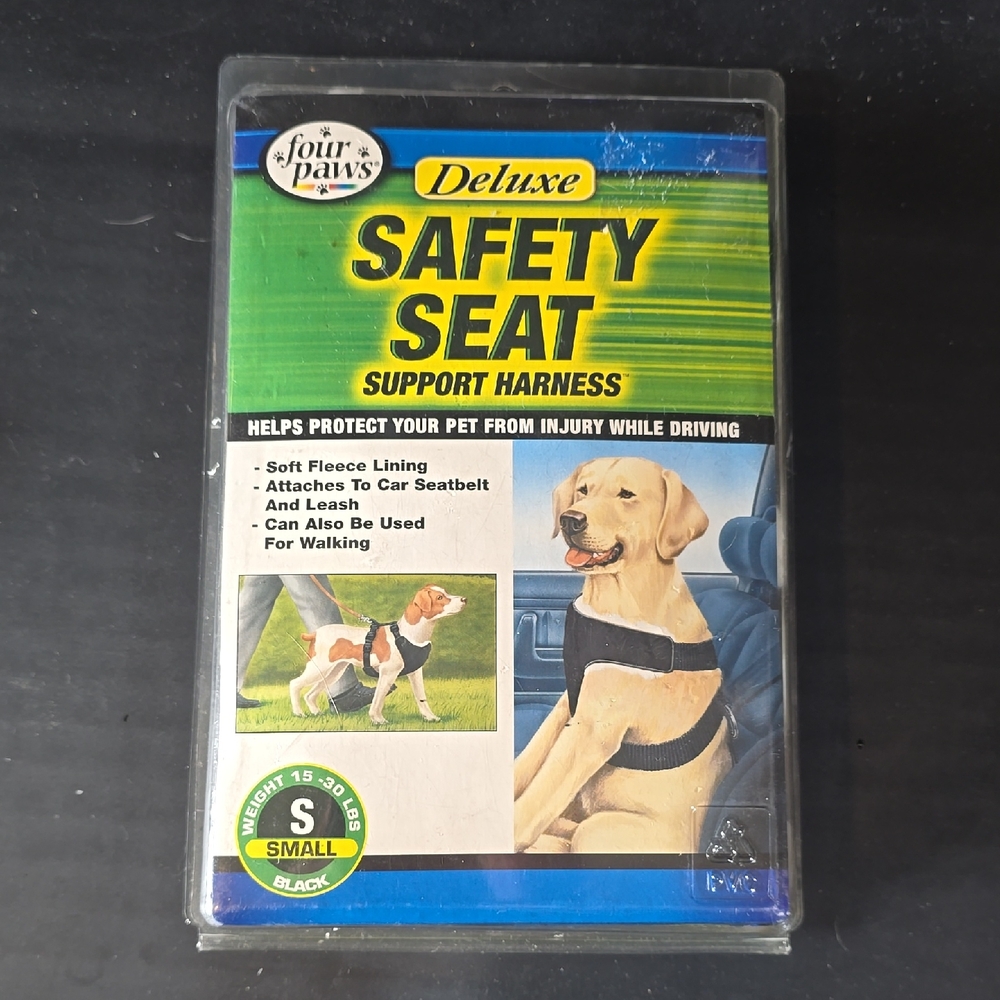 Deluxe Safety Seat Harness - Black